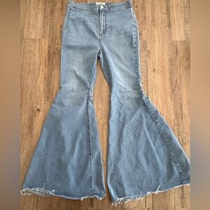 We The Free Light Blue Flare Jeans